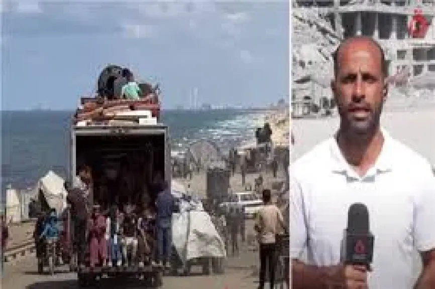 «القاهرة الإخبارية»: غزة تحاول النهوض من الركام وسط أزمة مياه خانقة