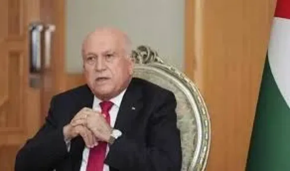 وزير الاقتصاد الفلسطينى محمد العامور