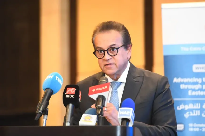 وزير الصحة: ندعو دول الإقليم للانضمام لـ نداء القاهرة لمكافحة سرطان الثدى