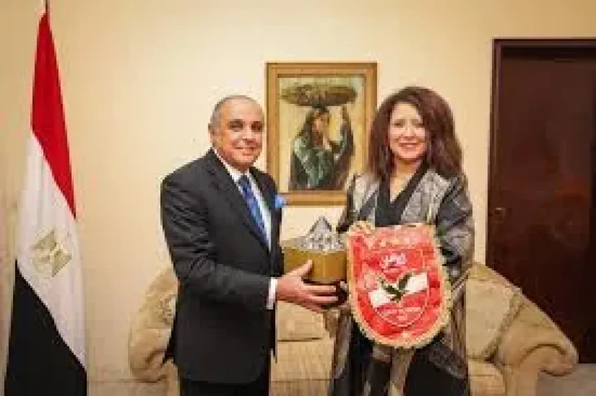 بعثة الأهلي تلبي دعوة السفيرة المصرية في بوروندي