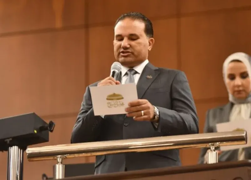 النائب تامر عبد الحميد يؤدى اليمين الدستورية عضو بمجلس الشيوخ 2025