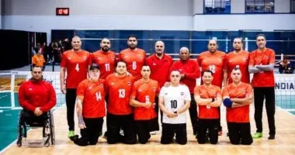 بعثة المنتخب المصري البارالمبي للكرة الطائرة