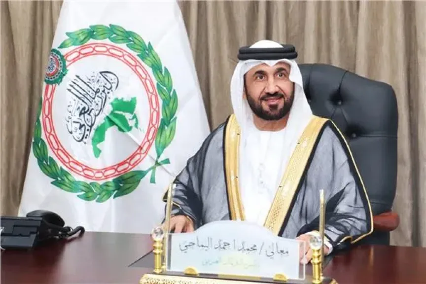 رئيس البرلمان العربي يهنئ رئيس مجلس الشيوخ الجديد
