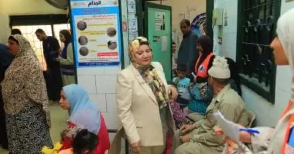 جامعة كفر الشيخ: إجراء الكشف الطبى على 1520 حالة بقافلة مجانية بقرية زوبع