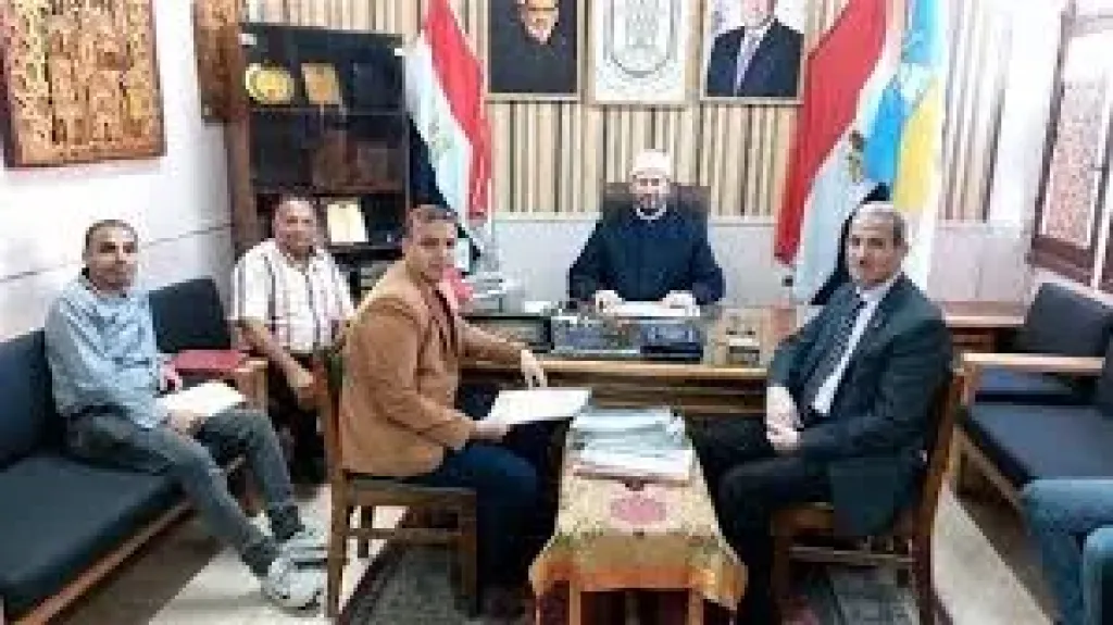 منطقة الإسكندرية الأزهرية تستقبل وفد الإدارة العامة لأملاك وأوقاف الأزهر