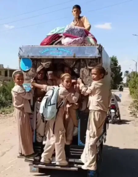 أزمة مواصلات خانقة تهدد طلاب الفشن ببني سويف.. و«بوابة الدولة» تدق ناقوس الخطر وتناشد المسؤولين