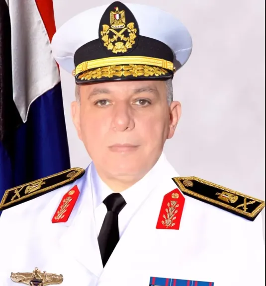 اللواء بحرى أ.ح/ محمود عادل فوزي قائد القوات البحرية،