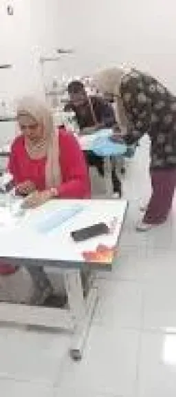بدء التشغيل الفعلي لورشة تصنيع زيّ السلامة المهنية للعاملين بمياه الأقصر