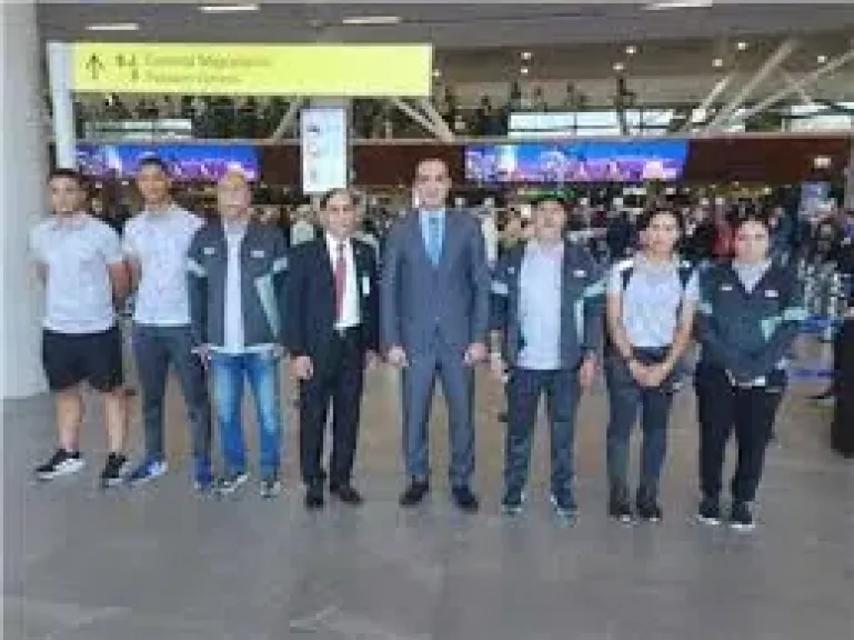 منتخب مصر للدراجات يصل تشيلي للمشاركة فى بطولة العالم للمضمار
