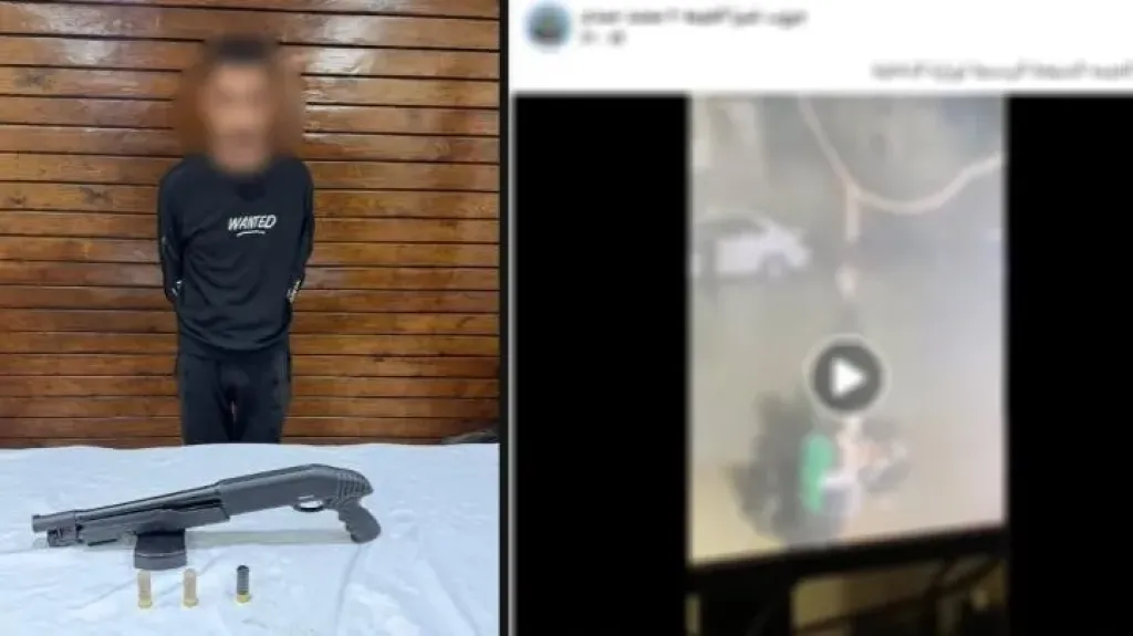 مشهد صادم.. ضبط عاطل أطلق النار بسبب خلاف على دراجة نارية بشبرا الخيمة