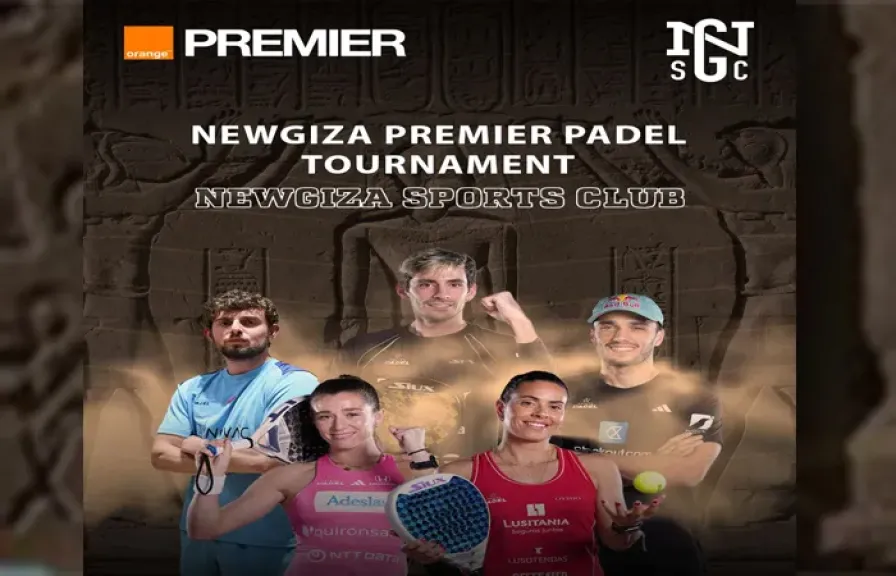 اورنچ مصر راعيا رسميا لبطولة البادل العالمية NEWGIZA Premier Padel 2025