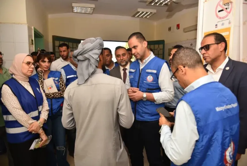 نائب وزير الصحة يتفقد مستشفى ووحدة طب أسرة بئر العبد لمتابعة جودة الخدمات الطبية بشمال سيناء..صور