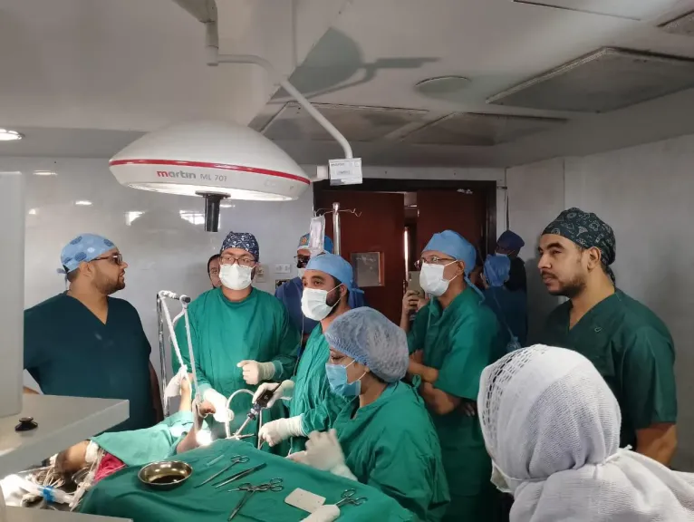 قسم جراحة الأطفال بمستشفى الأطفال بجامعة أسيوط ينظم  ورشة عمل