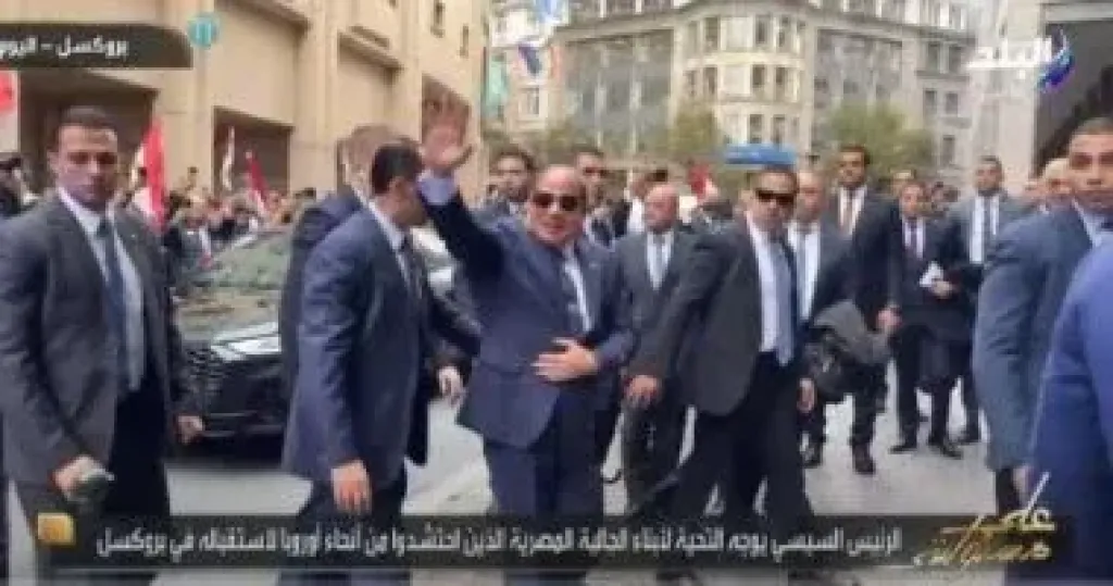 أحمد موسى عن استقبال الجاليات المصرية للرئيس السيسي فى بروكسل: مشهد غير مسبوق