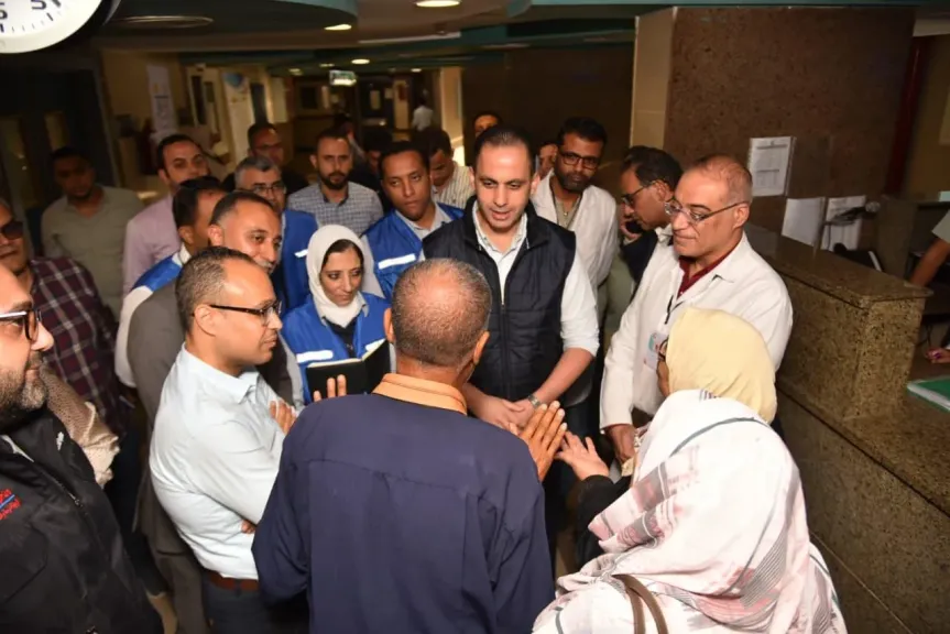 نائب وزير الصحة يتابع تطوير المنشآت الطبية بالعريش