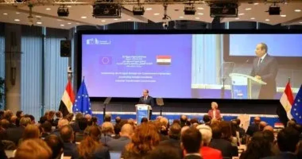 الرئيس السيسي: انعقاد القمة المصرية الأوروبية يمثل محطة جديدة فى مسار الشراكة