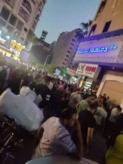مصرع طفل وإصابة آخر إثر سقوطهما من الطابق التاسع بدمنهور