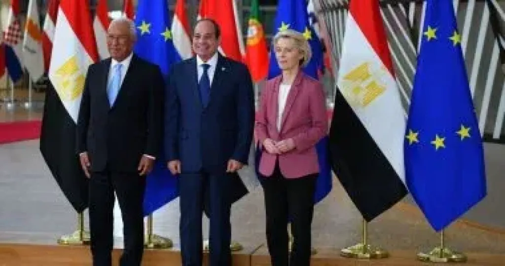 الرئيس السيسى: نتطلع للعمل مع الجانب الأوروبى لمنع انزلاق السودان إلى الفوضى