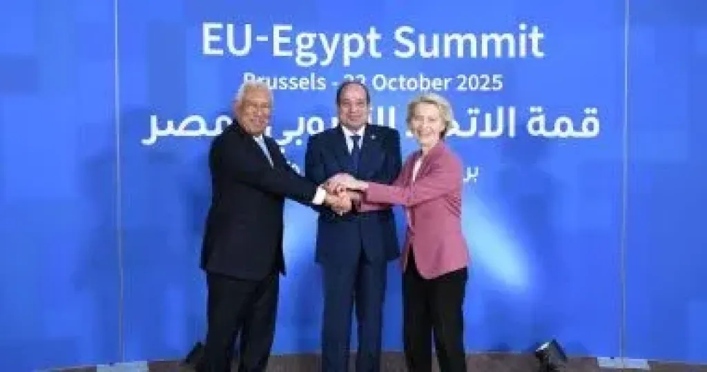 الرئيس السيسى: مصر تولى اهتماما كبيرا لتعزيز الشراكة الاستراتيجية مع الاتحاد الأوروبى