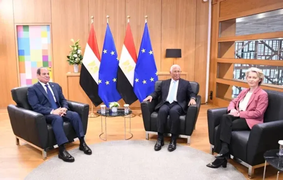 الرئيس السيسى يشارك في القمة المصرية الأوروبية الأولى ببروكسل