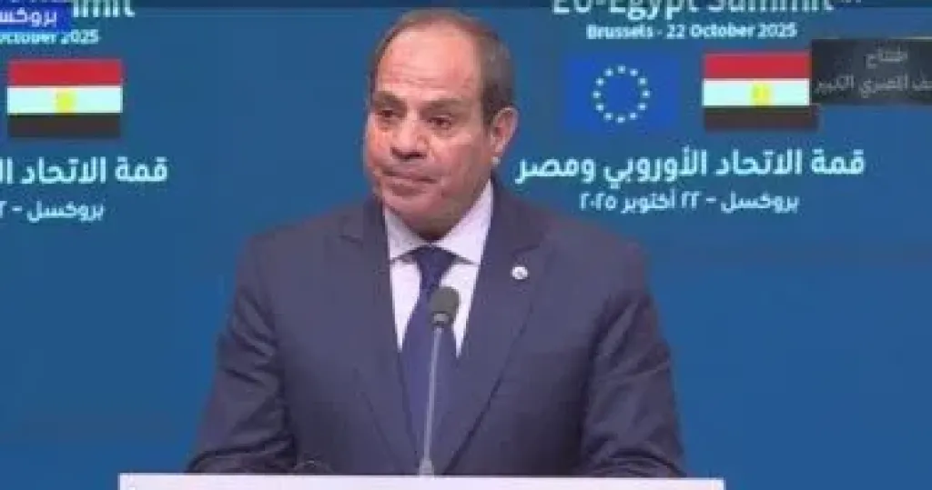 الرئيس السيسي: نعمل على ترسيخ الشراكة الاستراتيجية مع أوروبا وتعظيم استفادة الجانبين