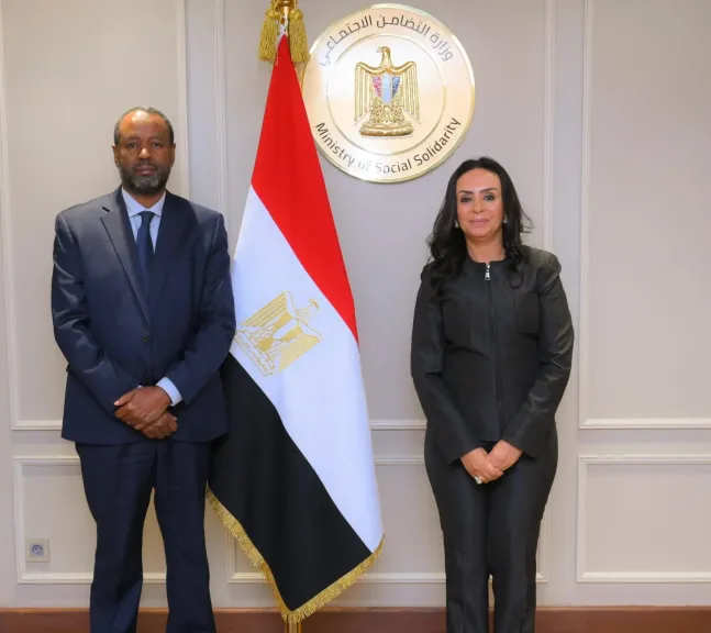 وزيرة التضامن الاجتماعي تلتقي كبير موظفي المنظمة الدولية للهجرة