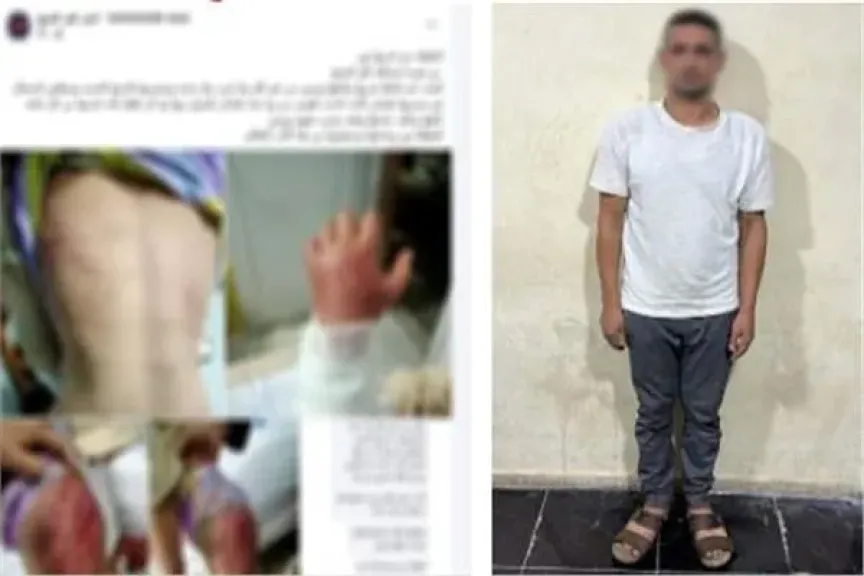 القبض على أب تعدى بوحشية على ابنته بكفر الشيخ