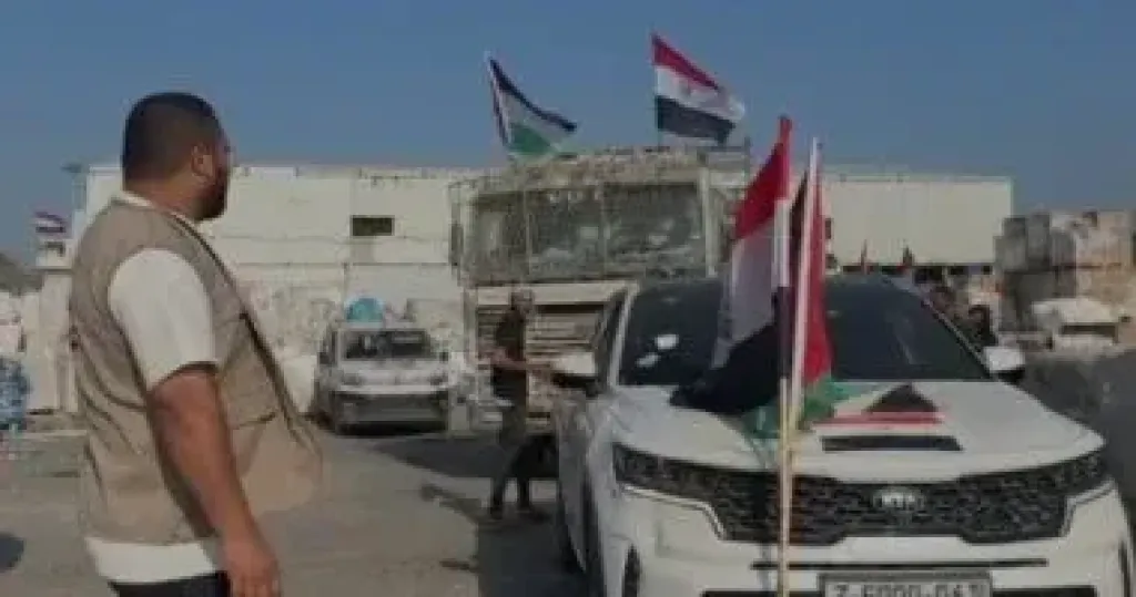 المتحدث باسم الهلال الأحمر فى غزة يشيد بدور مصر فى دعم القطاع... المتحدث باسم الهلال الأحمر فى غزة يشيد بدور مصر فى دعم القطاع بالمساعدات