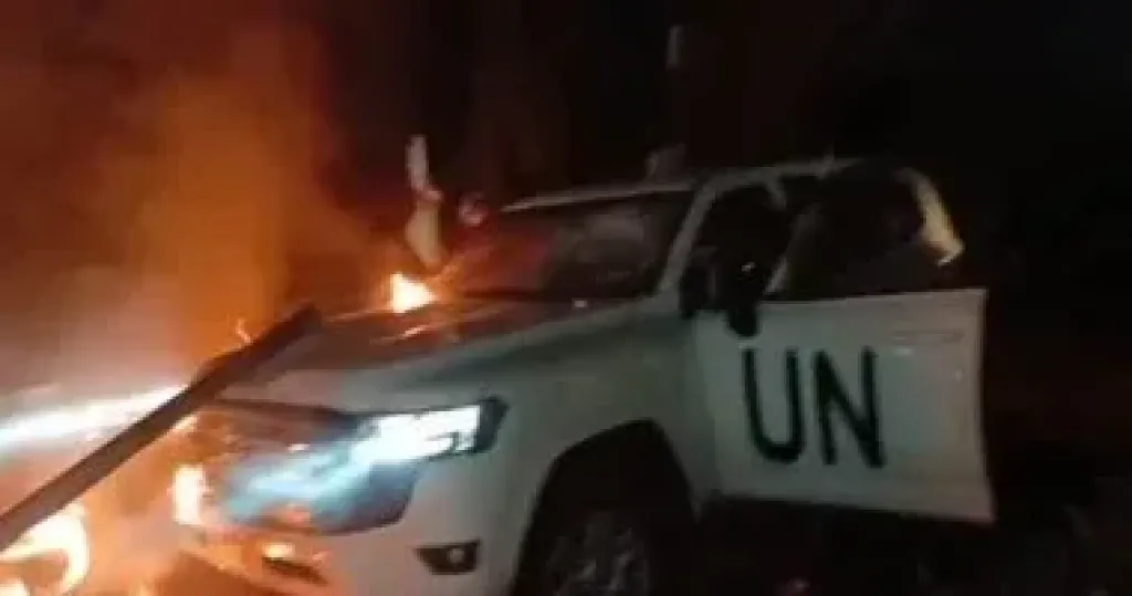 الصحة اللبنانية: استشهاد وإصابة شخصين في قصف إسرائيلي على ”النبطية” جنوب البلاد الصحة اللبنانية: استشهاد وإصابة شخصين في قصف إسرائيلي على ”النبطية” جنوب البلاد