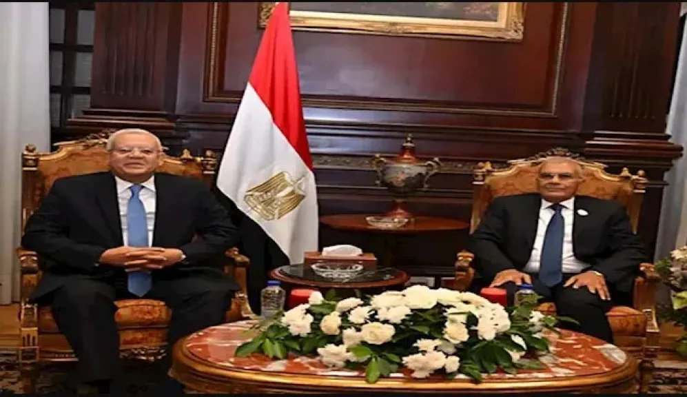 رئيس مجلس النواب يقدم التهنئة لرئيس الشيوخ ويشيد بمسيرته القضائية..صور رئيس مجلس النواب يقدم التهنئة لرئيس الشيوخ ويشيد بمسيرته القضائية..صور