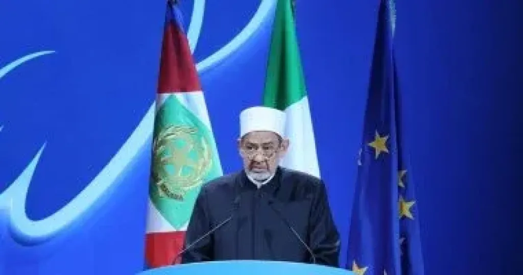 شيخ الأزهر: لا سلام في الشرق الأوسط بدون إقامة دولة فلسطين وعاصمتها... شيخ الأزهر: لا سلام في الشرق الأوسط بدون إقامة دولة فلسطين وعاصمتها القدس