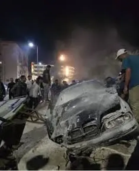السيارة تحطمت .. صور حادث الفنان على رؤوف صاحب أغنية ”أنا بشحت... السيارة تحطمت .. صور حادث الفنان على رؤوف صاحب أغنية ”أنا بشحت بالجيتار”