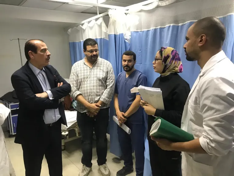 نائب وزير الصحة يتفقد مستشفى العامرية العام  ويؤكد انتظام العمل وتوافر... نائب وزير الصحة يتفقد مستشفى العامرية العام  ويؤكد انتظام العمل وتوافر الأدوية