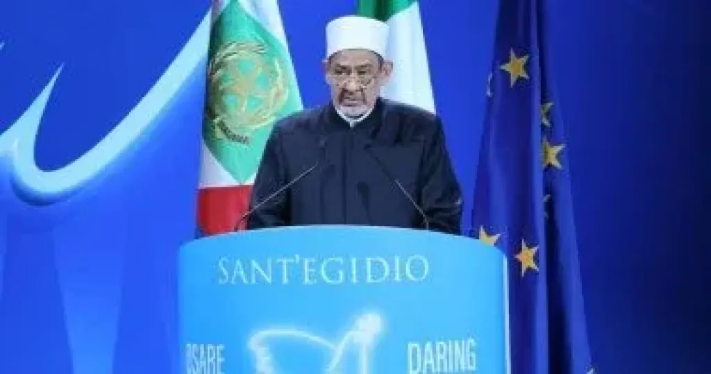شيخ الأزهر: نعمل مع الفاتيكان على إصدار ميثاق عالمي لأخلاقيات الذكاء الاصطناعى شيخ الأزهر: نعمل مع الفاتيكان على إصدار ميثاق عالمي لأخلاقيات الذكاء الاصطناعى