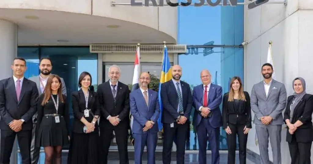 إريكسون تستقبل سفير السويد لبحث التعاون في دعم التحول الرقمي
