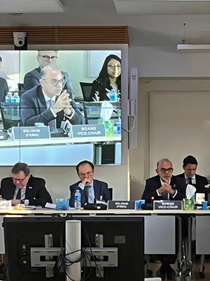 محمد فريد يشارك في اجتماعات مجلس إدارة (IOSCO) بمدريد لتعزيز الاستقرار المالي... محمد فريد يشارك في اجتماعات مجلس إدارة (IOSCO) بمدريد لتعزيز الاستقرار المالي العالمي