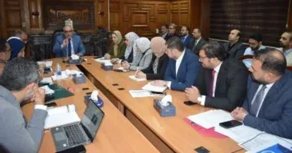 رئيس هيئة التأمين الصحى يجتمع بمديرى الفروع لمتابعة خطة تطوير الخدمات الطبية رئيس هيئة التأمين الصحى يجتمع بمديرى الفروع لمتابعة خطة تطوير الخدمات الطبية