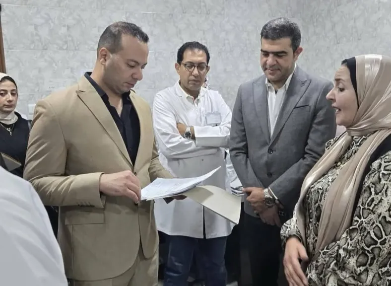 فى زيارة ميدانية | وكيل صحة يتفقد العمل بمركز تدريب أطباء الأسنان بدمنهور