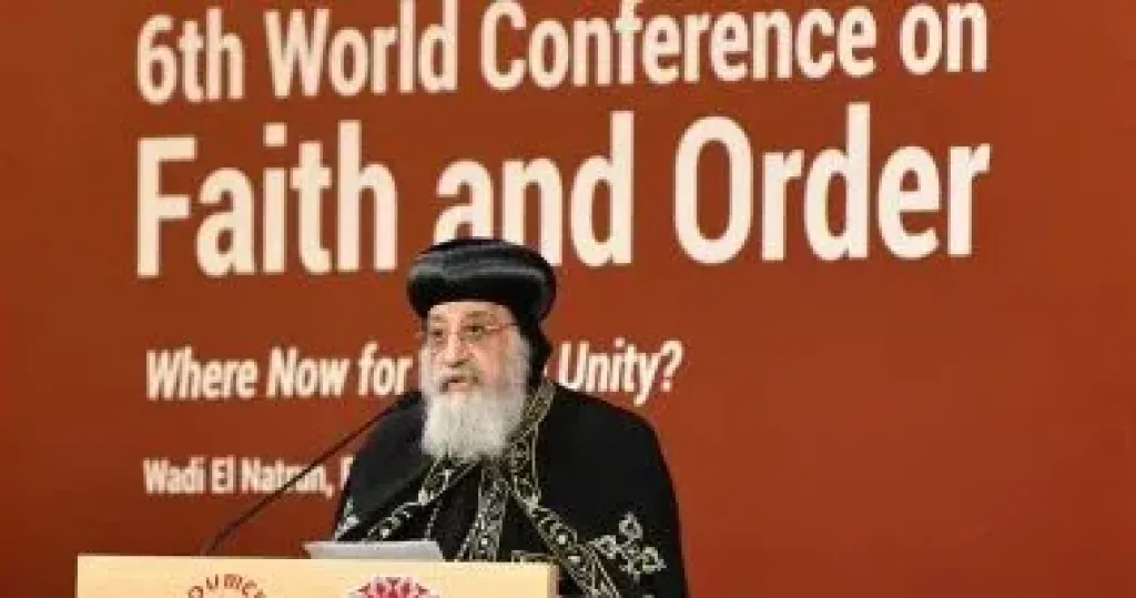 كلمة هامة للبابا تواضروس في ختام أعمال المؤتمر الدولي السادس لمجلس الكنائس العالمي