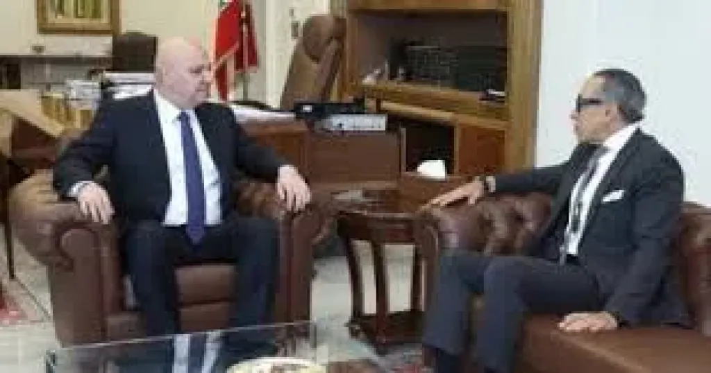 سفير مصر فى بيروت يلتقى رئيس الجمهورية ورئيس الحكومة اللبنانية سفير مصر فى بيروت يلتقى رئيس الجمهورية ورئيس الحكومة اللبنانية