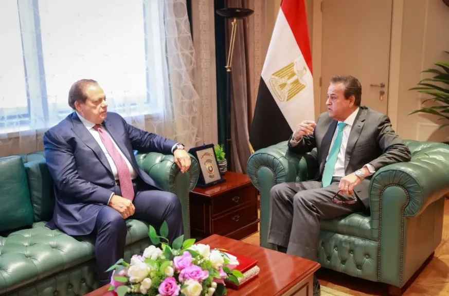 وزير الصحة يشهد توقيع مذكرة تفاهم مع «ميديافا» لتطوير التركيبات الدوائية والتغذية... وزير الصحة يشهد توقيع مذكرة تفاهم مع «ميديافا» لتطوير التركيبات الدوائية والتغذية العلاجية..صور