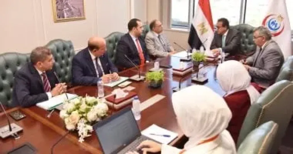 وزير الصحة يستقبل وفد شركة “وادي النيل للمقاولات” لبحث تسريع المشروعات الصحية... وزير الصحة يستقبل وفد شركة “وادي النيل للمقاولات” لبحث تسريع المشروعات الصحية وتعزيز التعاون