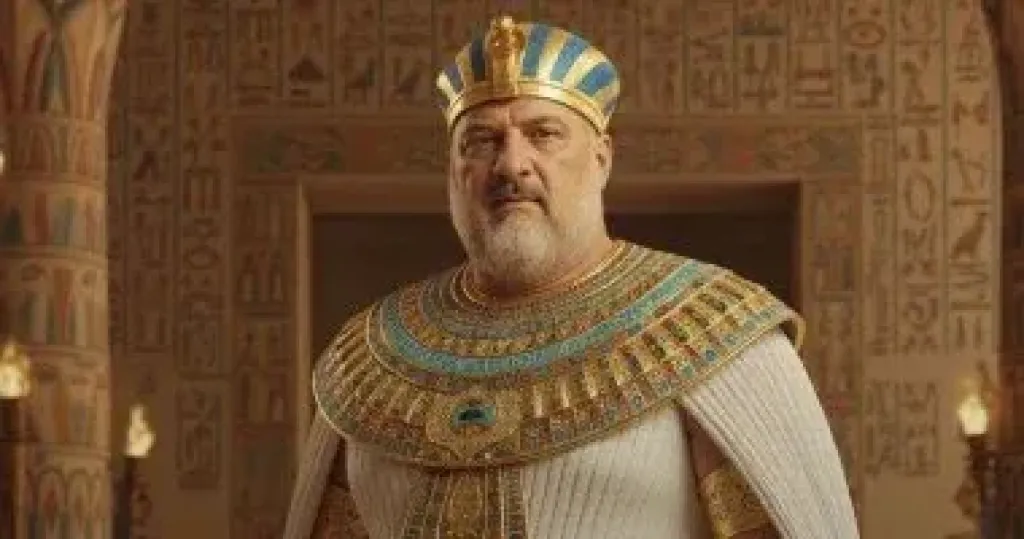 خالد الصاوى بالزى الفرعونى تزامنا مع احتفالات افتتاح المتحف المصرى الكبير