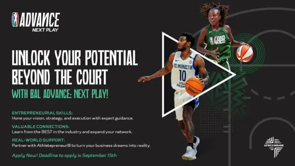الرابطة الإفريقية لكرة السلة وبنك Afreximbank تطلقان برنامج BAL Advance: Next Play لتمكين الرياضيين الأفارقة خارج الملاعب
