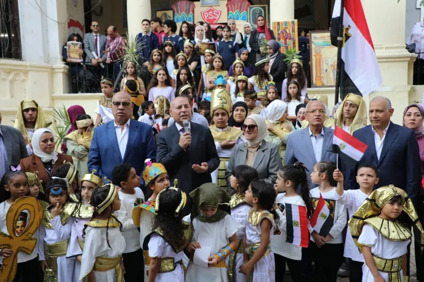 فعاليات الطابور المدرسى