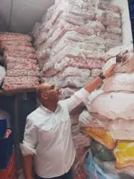 ضبط 38 طن لحوم وأحشاء غير صالحة للاستهلاك