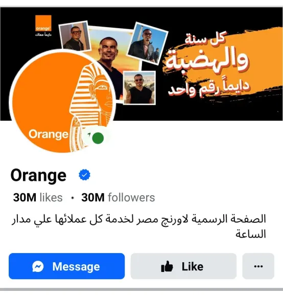 اورنچ تُغيّر صورتها على وسائل التواصل الاجتماعي احتفالًا بافتتاح المتحف المصري الكبير