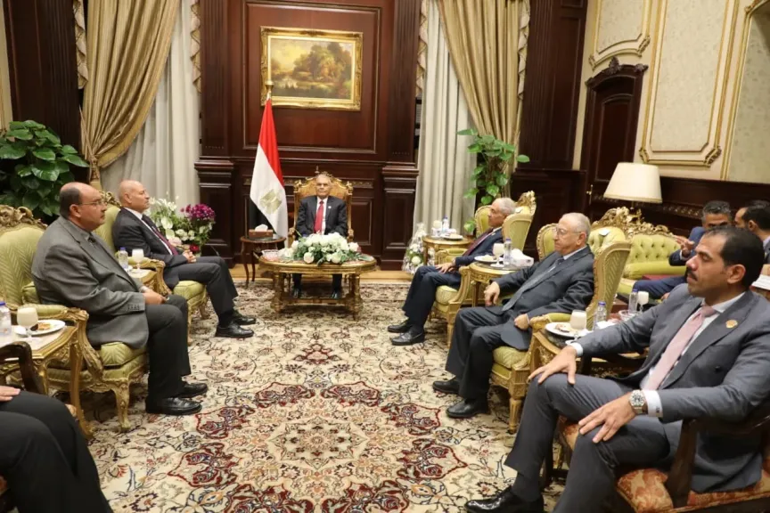 محافظ القاهرة يهنئ المستشار عصام فريد لانتخابه رئيسا لمجلس الشيوخ