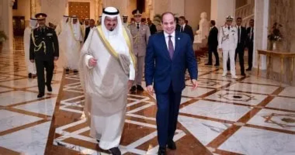 الرئيس السيسى يؤكد عمق العلاقات الاستراتيجية بين مصر والكويت