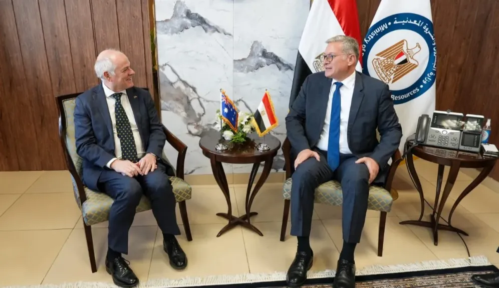 وزير البترول يبحث مع السفير الاسترالى تعزيز التعاون الاستثمارى في قطاع التعدين